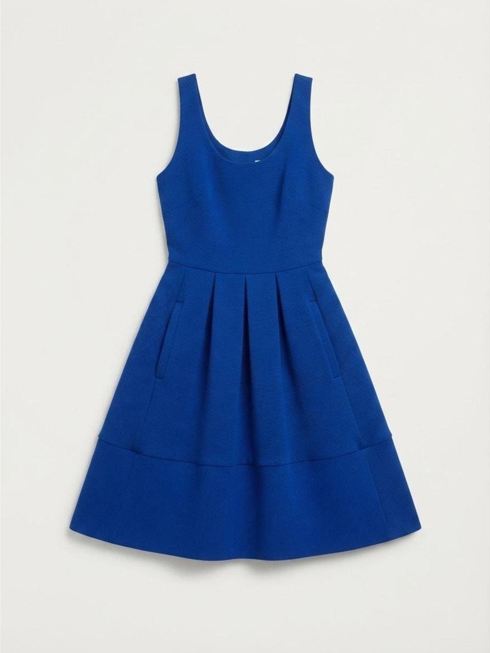 Banana Republic Sleeveless Fit-and-Flare Dress in Royal Blue Size 6